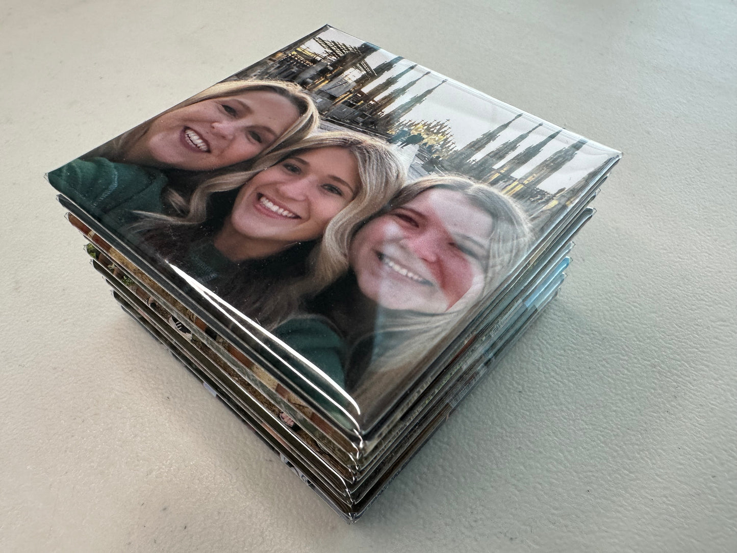 Custom 2"x 2" Square Photo Magnets (Pack of 9)